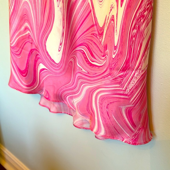 Amanda Uprichard X REVOLVE Claudia Halter Dress in Pink Swirl - Picture 4 of 4
